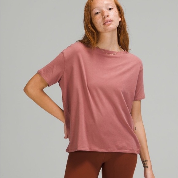 Lululemon Women’s Oversized       Casual Mauve T-Shirt, 6 - Picture 1 of 8